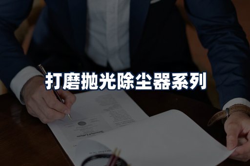 打磨抛光除尘器